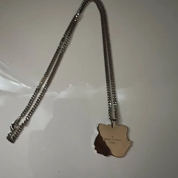 Louis Vuitton x Nigo Tiger Pendant Necklace